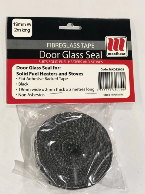 MAXIHEAT DOOR SEAL 19MM X 2MM X 2M